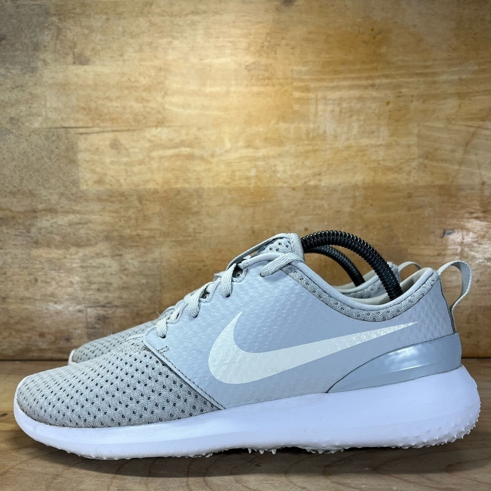 Nike Roshe G Mens Size 8.5 Golf Shoes Sneakers Gray White CD6065-003 - Picture 3 of 8